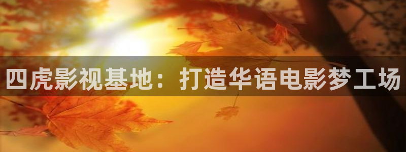四虎影院国产免费：四虎影视基地：打造华语电影梦工场